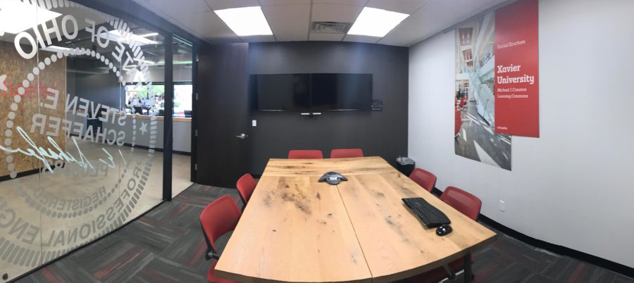 View of the full conference room in Schaefer's Phoenix office.