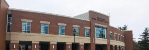 Photo of the entrance to the Ohio University Perry and Sandy Sook Academic Center
