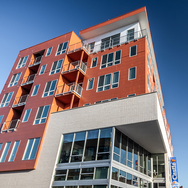 Schaefer provided the structural engineering for the new mixed-use development anchored by White Castle in the Short North neighborhood of Columbus, Ohio.