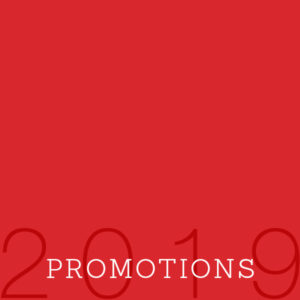 2019 Promotions Featured Image