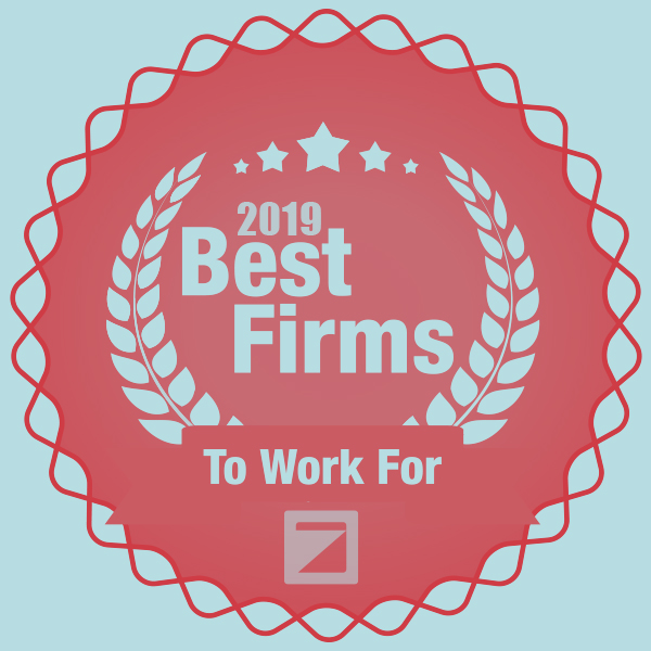 Schaefer Nationally Ranked as 2019 Best Firm to Work For