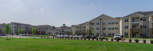 The expansive StoryPoint senior living community campus in Grove City, Ohio