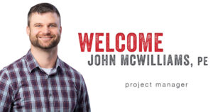 John McWilliams PE Project Manager Schaefer Social Share Photo