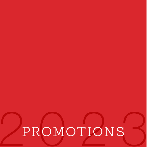Staff Spotlight: 2023 Promotions + Achievements