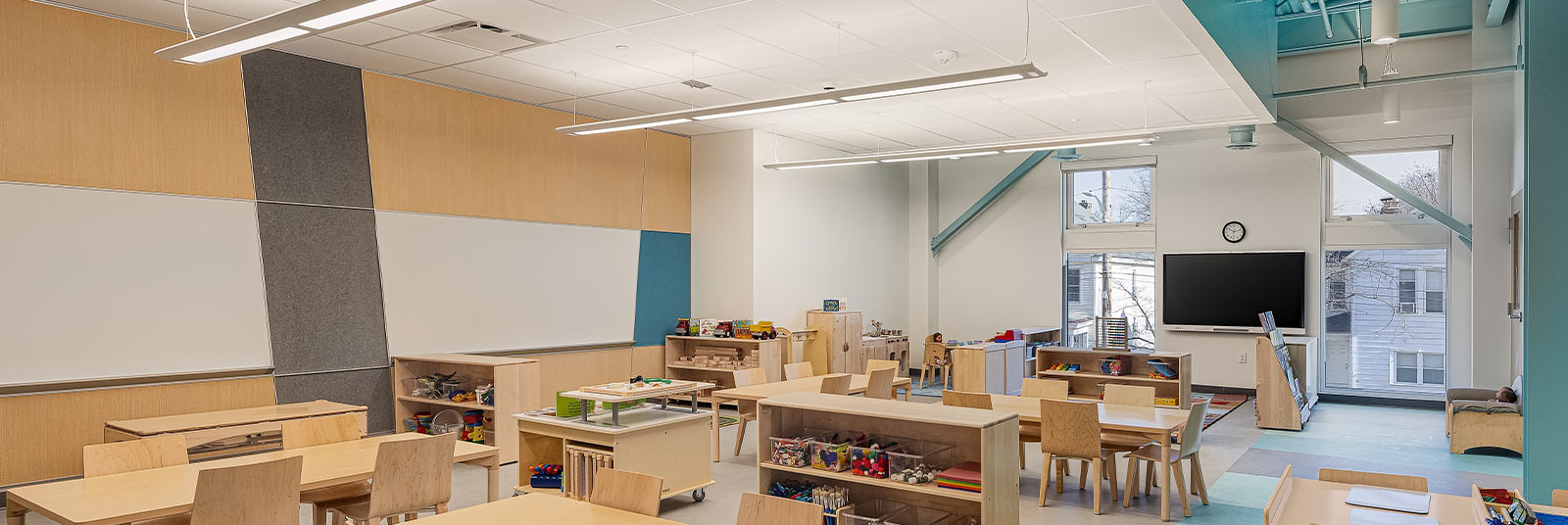 Classroom at the Westside Early Childhood Learning Center
