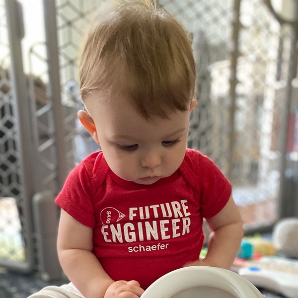 future engineer baby photo