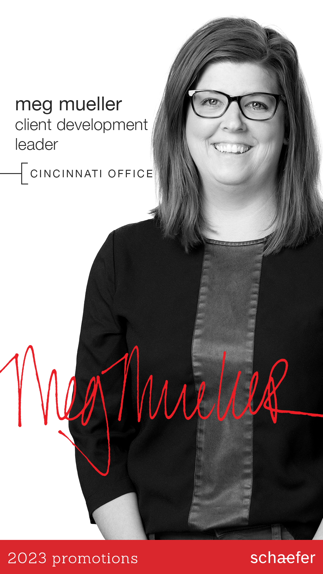 Photo of Schaefer Client Development Leader Meg Mueller