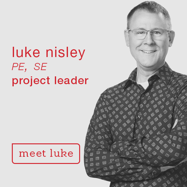 Luke black and white photo of Luke Nisley